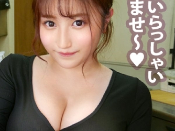 【巨乳JDの淫らな腰使い】 看板娘のグラマラスボディが揺れまくる！ 巨尻ピストンで快感に溺れる女子大生♡