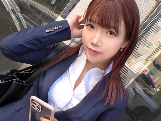 【スーツ姿のOLお姉さん】『ダメ…仕事中なのに…』パンスト破いて手マンでぐちょぐちょ！メス汁垂れまくりのおマンコにデカチン挿入！仕事を忘れて感じまくるエロOL！♡