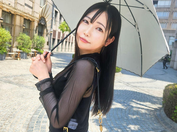 【黒髪巨乳美女のストレス解消法】『気持ちいい…もっと…』素人美女がエッチでストレス発散！たっぷりフェラでチンポを味わったら、正常位で生挿入！巨乳を揺らしながら感じまくる姿は必見！