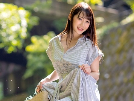 【美乳スレンダー美女と旅先エッチ】『気持ち良すぎる…』スタイル抜群の彼女と旅行先で濃厚セックス！白濁ザーメンたっぷり注入されちゃう♡